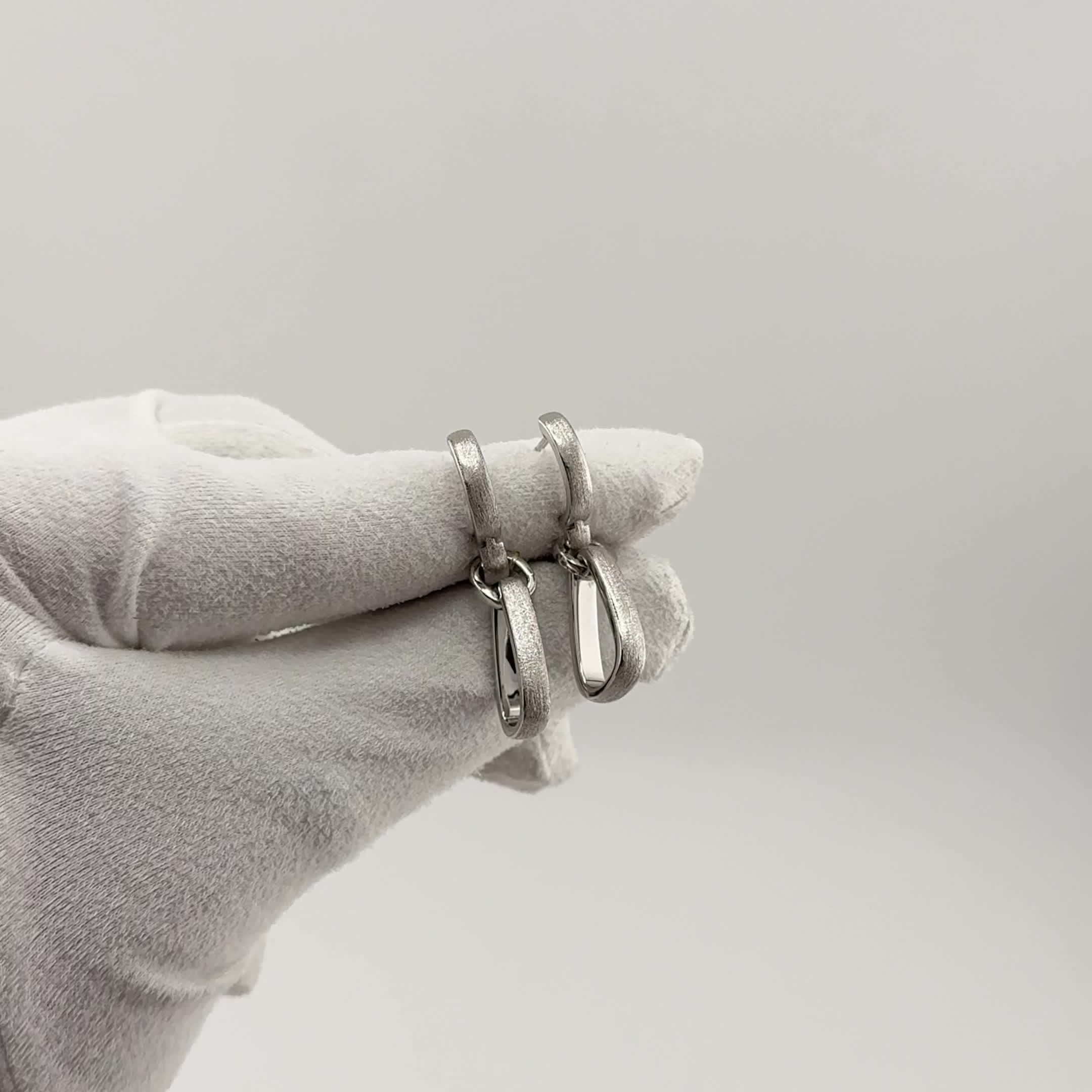 Серьги из серебра 925 пробы арт. E37808_SR_WG