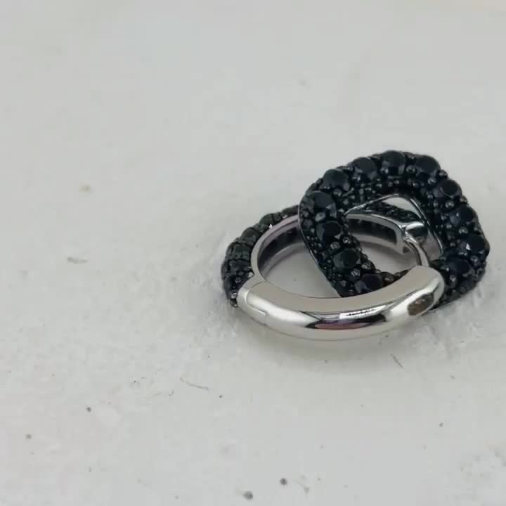 Серьги со шпинелью из серебра 925 пробы арт. E8809_SR_SP_WG