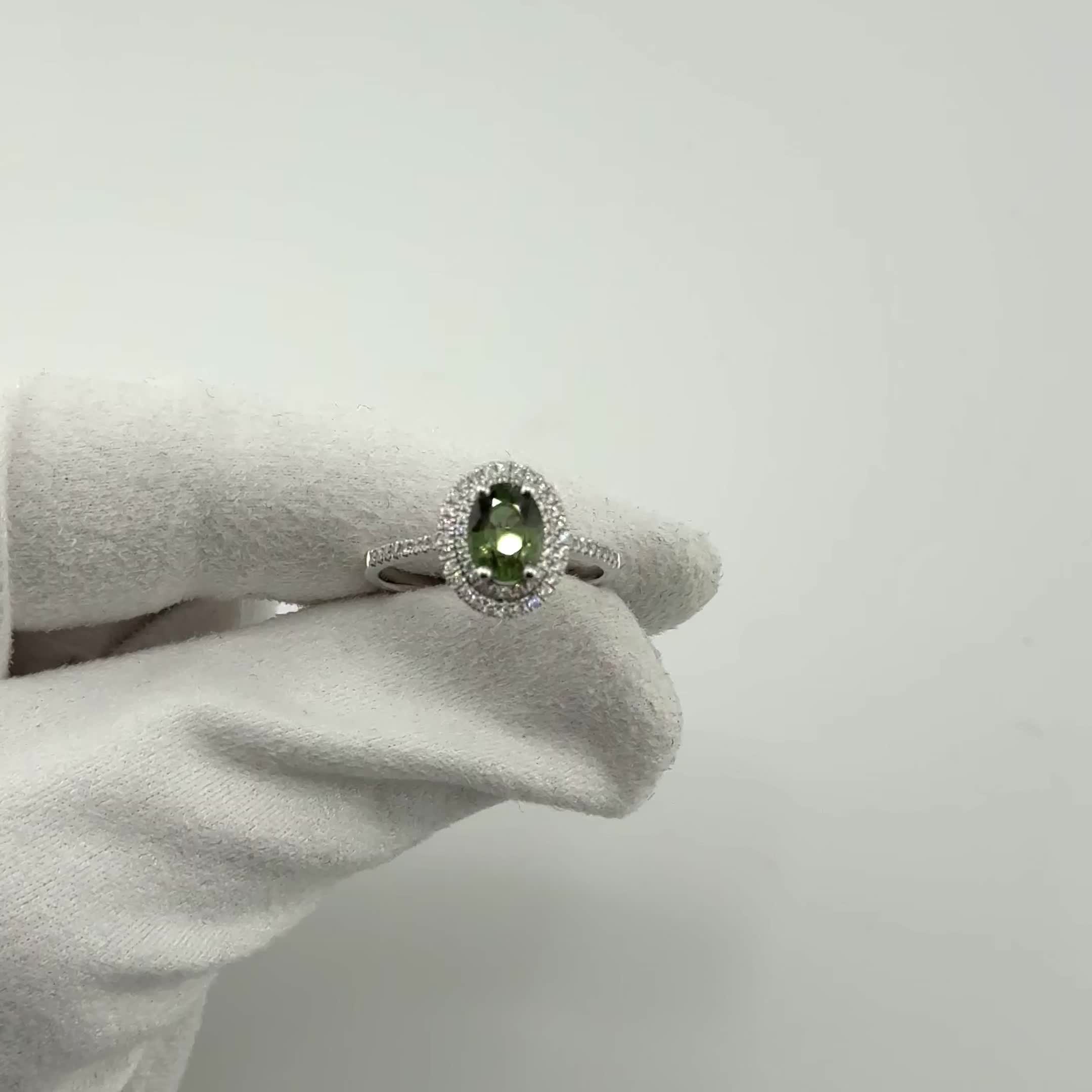 Кольцо с сапфирами и бриллиантами из золота 585 пробы арт. MR87449-WD-GS