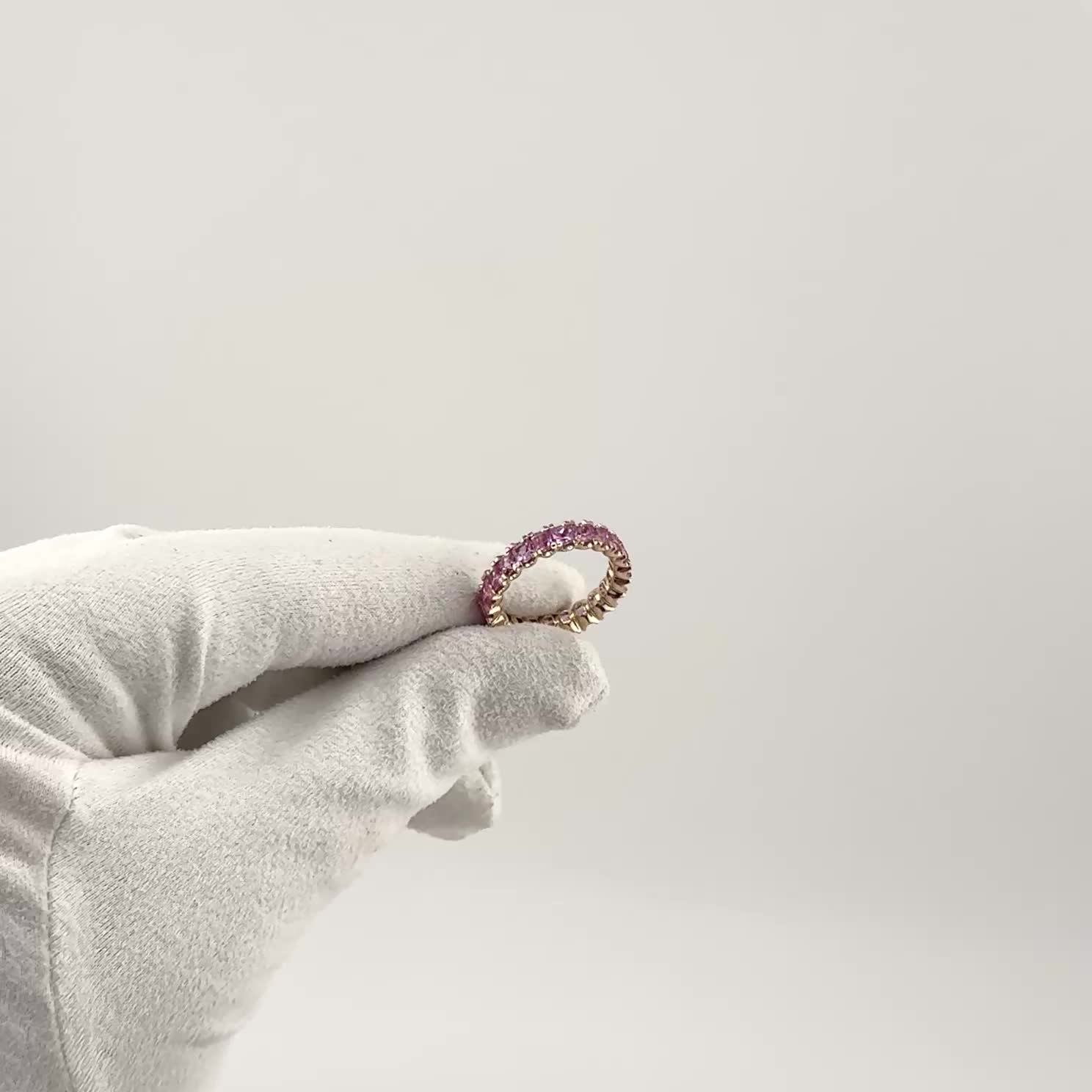 Кольцо с сапфирами из золота 585 пробы арт. MR91617-M1/2-PS-RG