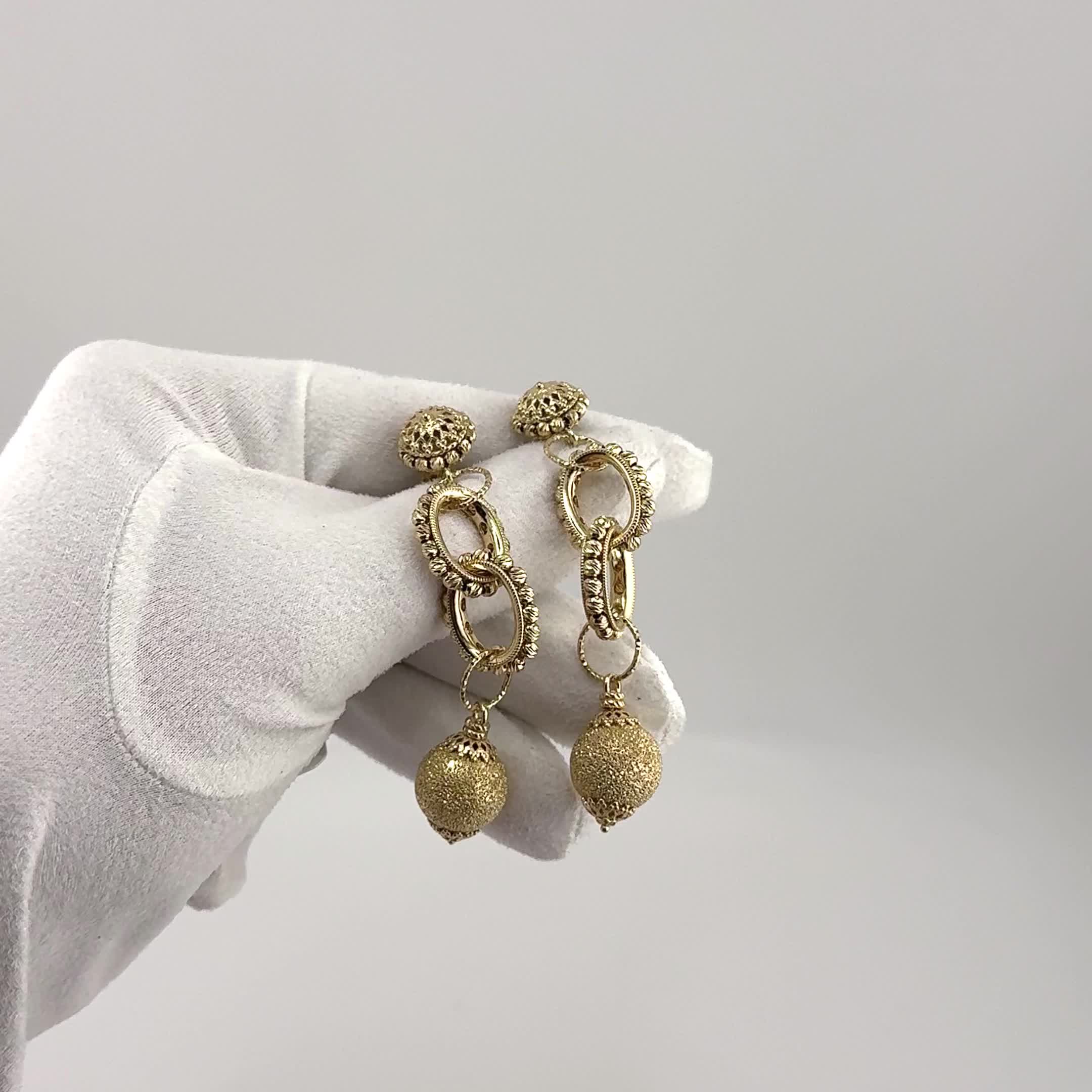 Серьги из серебра 925 пробы с позолотой арт. OR58AG_SR_YG