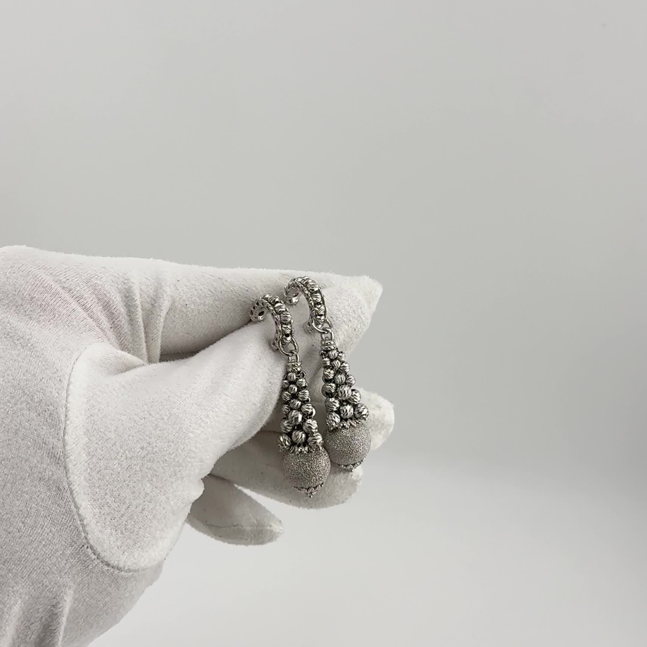 Серьги из серебра 925 пробы арт. OR_201_SR_WG