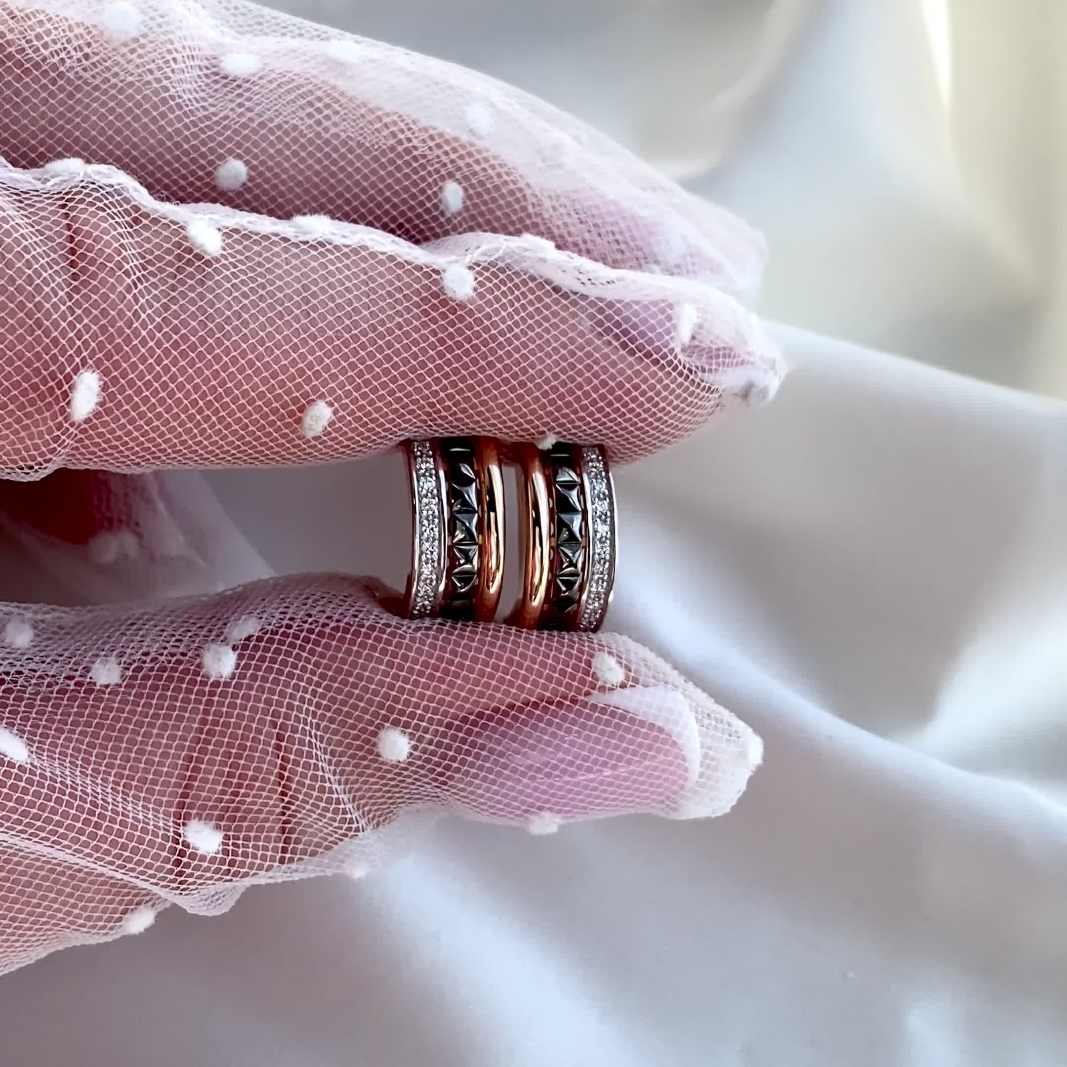 Серьги с бриллиантами из золота 585 пробы арт. д1202054р