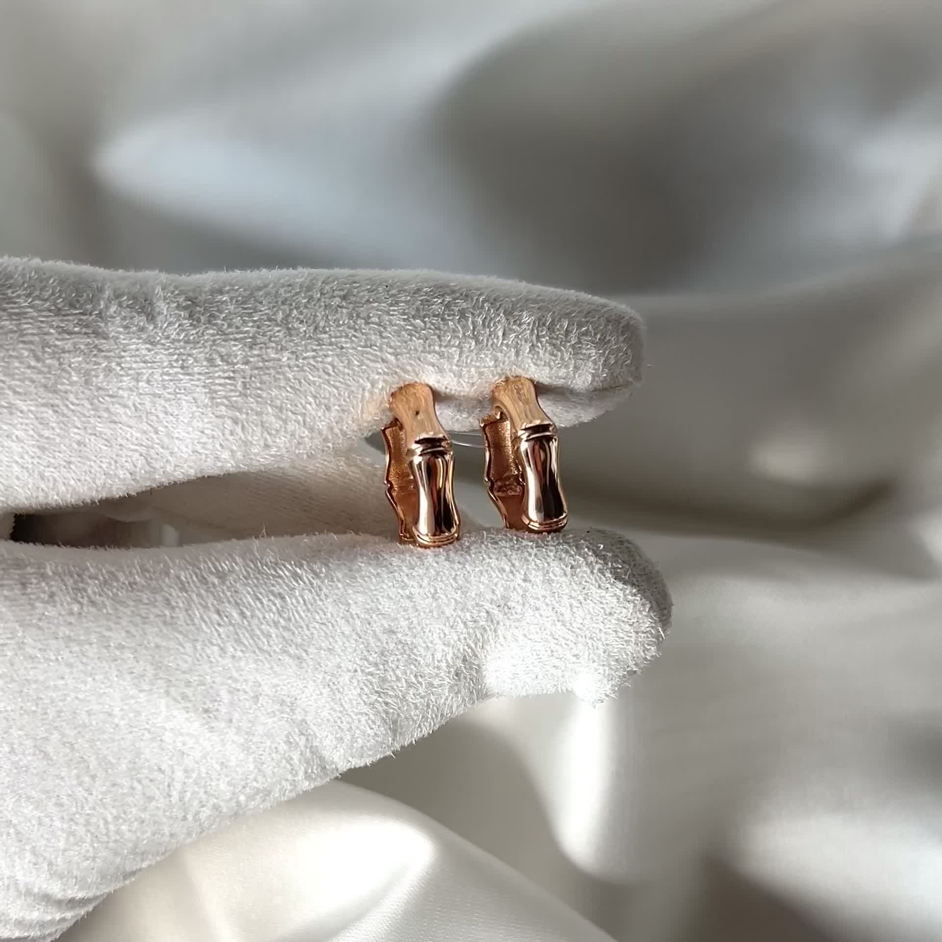 Серьги из золота 585 пробы арт. Т10002В740