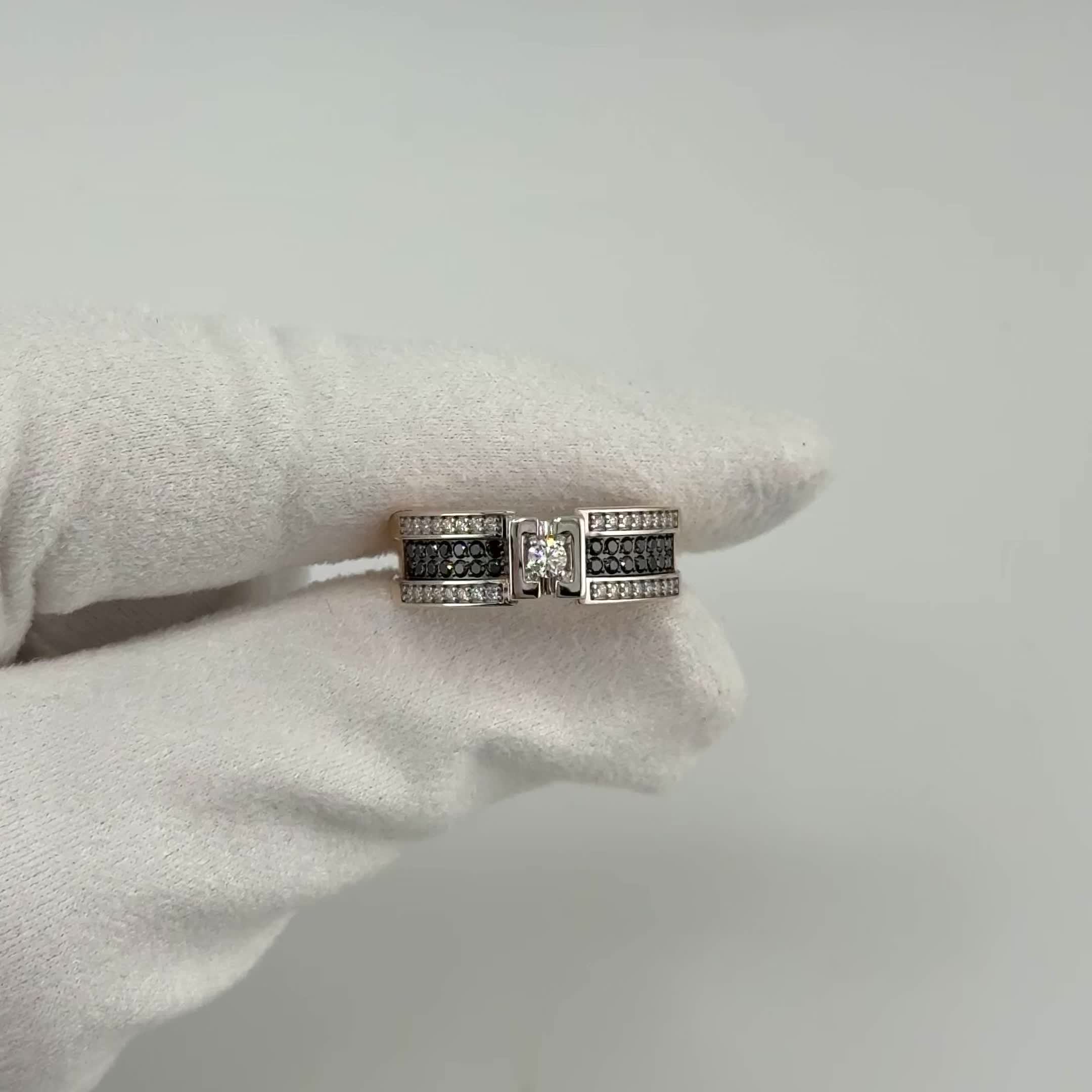 Кольцо с бриллиантами из золота 585 пробы арт. К/938-0125