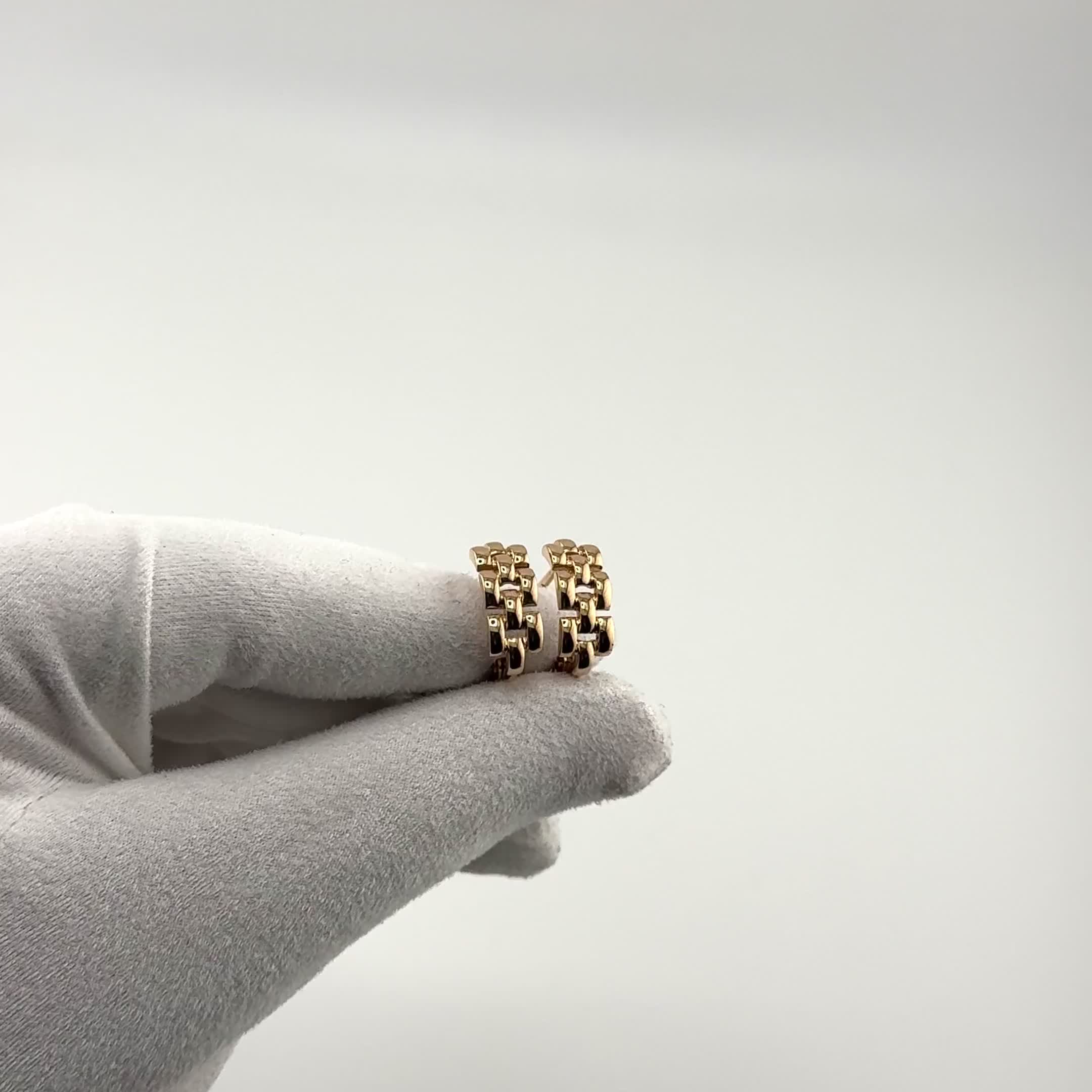Серьги из золота 585 пробы арт. Т10002Г242