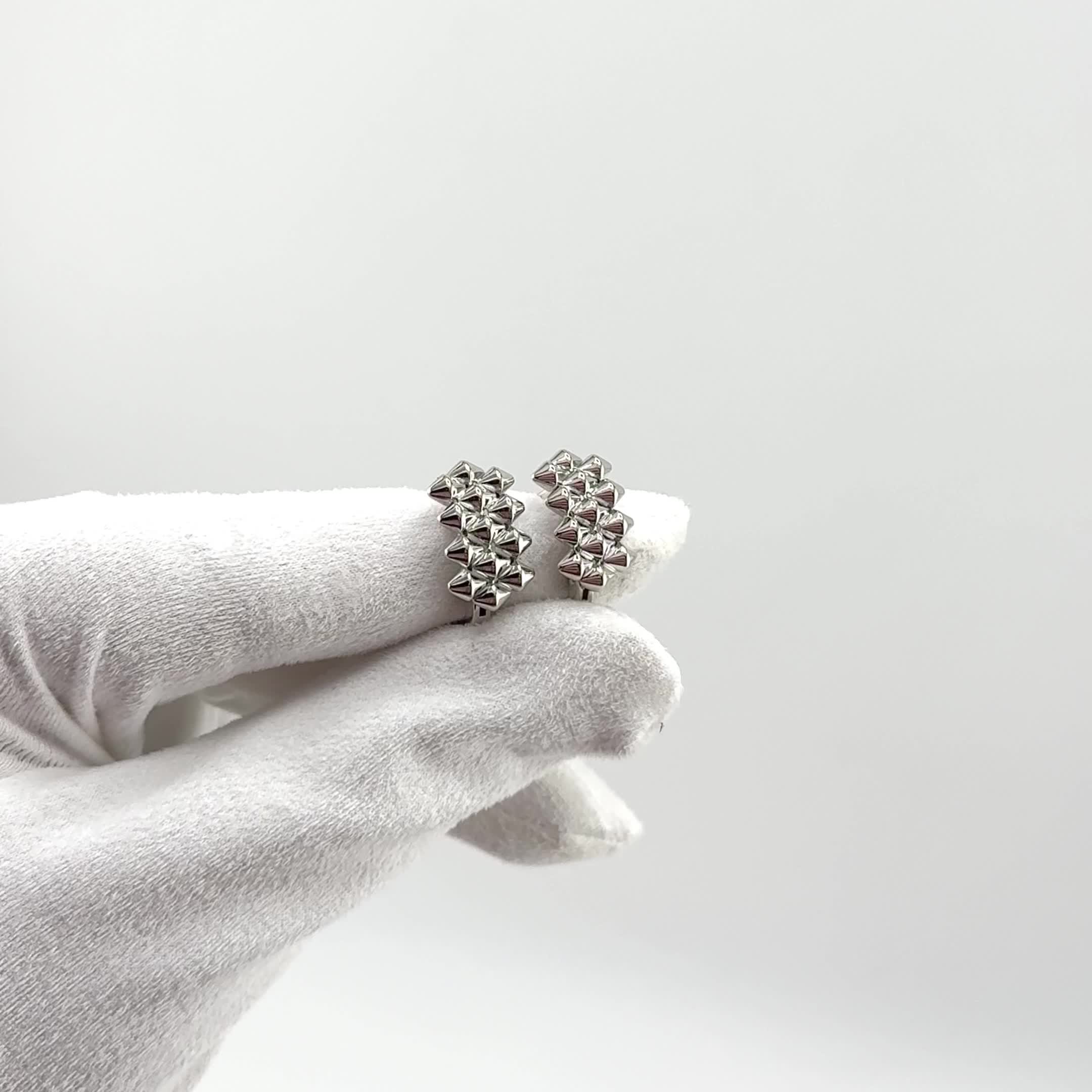 Серьги из белого золота 585 пробы арт. б120971
